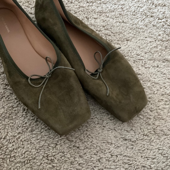 MANSUR GAVRIEL Square Toe Ballerina Flats $395 - Picture 7 of 12